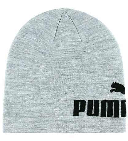 Puma Beanie - Knitted - Ace Mid Crown - Light Gray Heather/Puma 