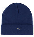 Puma Beanie - Knitted - Metal Puma CAT - Puma Navy