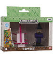 Minecraft Toy Figures - 3D - 2-Pack - Axolotl/Witch Minecraft Toy Figures - 3D - 2-Pack - Axolotl/Witch