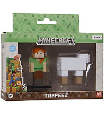 Minecraft Toy Figures - 3D - 2-Pack - Alex/Sheep Minecraft Toy Figures - 3D - 2-Pack - Alex/Sheep