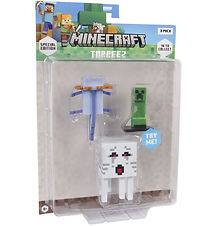 Minecraft Toy Figurine - 3D Special Edition - 3-Pack