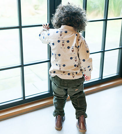Hust and Claire Blouse - HCSune - Biscuit