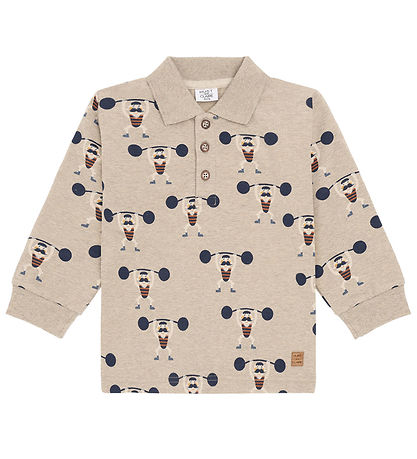 Hust and Claire Blouse - HCSune - Biscuit