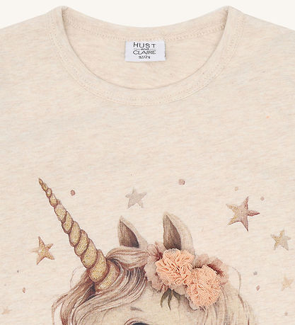 Hust and Claire Blouse - HCAlma - Wheat Melange