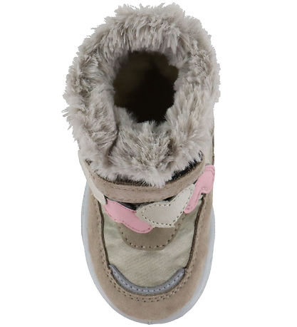 Superfit Vinterkängor - Tex - Beige/Rosa
