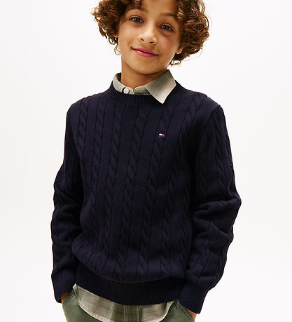 Tommy Hilfiger Blouse - Knitted - Dark Night Navy