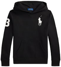 Polo Ralph Lauren Hoodie - Black w. White
