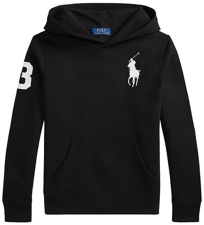Polo Ralph Lauren Hoodie - Black w. White