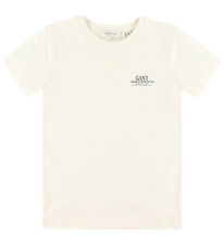 GANT T-shirt - Graphic - Cream GANT T-shirt - Graphic - Cream