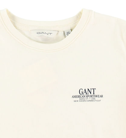 T-Shirt GANT - Graphique - Cream T-Shirt GANT - Graphique - Cream