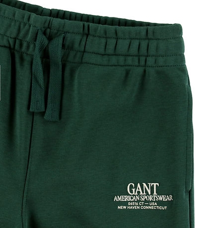 Pantalon de Jogging GANT - Graphique - Tartan Green Pantalon de Jogging GANT - Graphique - Tartan Green
