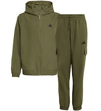 adidas Performance Trainingsanzug - J WV CRG - Olistr/White