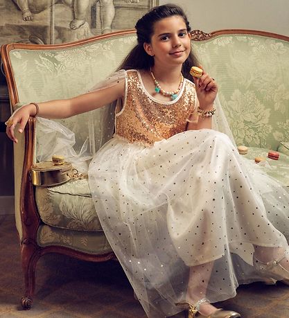 Souza Costume - Princess - Dorianne - White/Gold