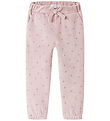 Name It Trousers - Velvet - NmfNorah - Burnished Lilac
