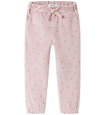 Name It Hosen - Velours - NmfNorah - Brüniert Lilac