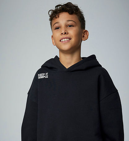 Sweat à Capuche Name It - NkmBronx - Black Sweat à Capuche Name It - NkmBronx - Black