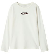 Name It Blouse - NmfOslina - Cloud Dancer