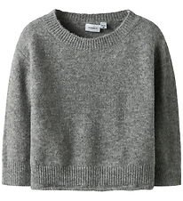 Name It Blouse - Knitted - NmfOriane - Grey Melange
