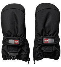 LEGO® Wear Mittens - LWAripo 703 - Black w. Zipper