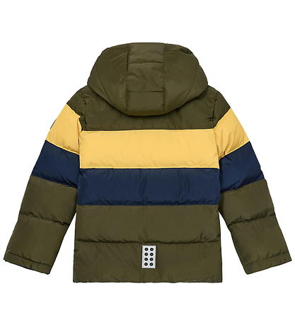 LEGO® Wear Puffer Jacket - LWJipe 705 - Yellow/Navy/Army
