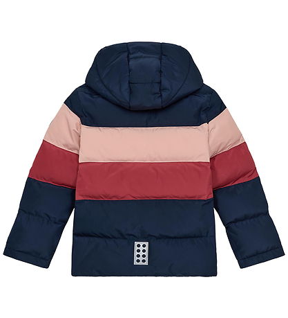 LEGO® Wear Puffer Jacket - LWJipe 705 - Navy/Dark Rose/Rose/