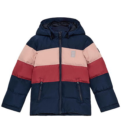 LEGO® Wear Puffer Jacket - LWJipe 705 - Navy/Dark Rose/Rose/