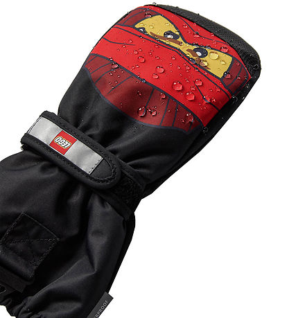 LEGO® Wear Ninjago Mittens - LWAgan 805 - Black/Kai