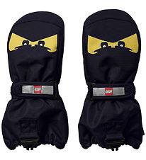 LEGO® Wear Ninjago Mittens - LWAgan 805 - Black/Cole