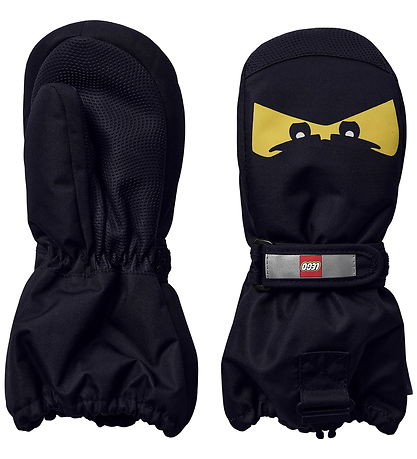 LEGO® Wear Ninjago Mittens - LWAgan 805 - Black/Cole