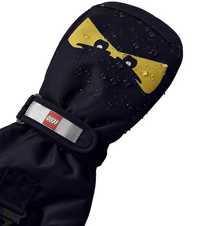 LEGO® Wear Ninjago Mittens - LWAgan 805 - Black/Cole