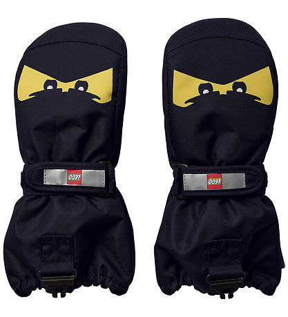 LEGO® Wear Ninjago Mittens - LWAgan 805 - Black/Cole