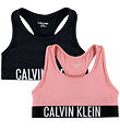 Calvin Klein Tops - 2-Pack - Brandied Apricot/PvhblackPINK Calvin Klein Tops - 2-Pack - Brandied Apricot/PvhblackPINK