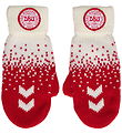 Hummel Mittens - Kids - Knitted - hmlDBU Fan XMAS - Tango Red