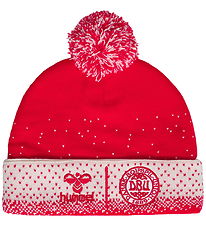 Hummel Beanie - Knitted - Kids - hmlDBU Fan Xmas Beanie - Tango 
