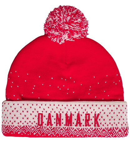 Hummel Beanie - Knitted - Kids - hmlDBU Fan Xmas Beanie - Tango 
