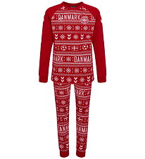 Hummel Pyjama Set - 2 Parts - hmlDBU Fan XMAS Pajama Set - Tango Hummel Pyjama Set - 2 Parts - hmlDBU Fan XMAS Pajama Set - Tango