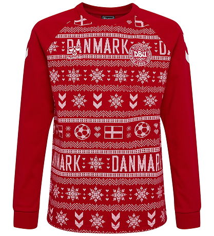 Hummel Schlafanzug - hmlDBU Fan Weihnachtspyjamas - Tango Red