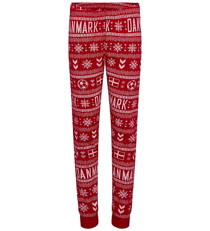 Hummel Schlafanzug - hmlDBU Fan Weihnachtspyjamas - Tango Red