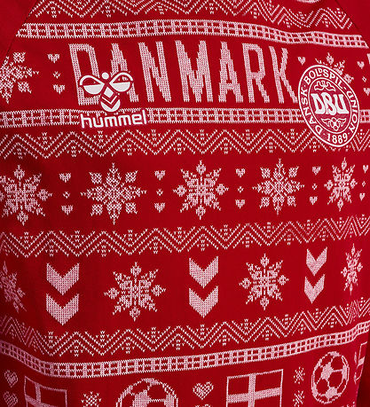 Hummel Schlafanzug - hmlDBU Fan Weihnachtspyjamas - Tango Red