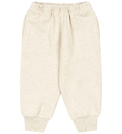 Pantalon de Jogging Konges Sløjd - Loupy Lou - Off White Mélange Pantalon de Jogging Konges Sløjd - Loupy Lou - Off White Mélange