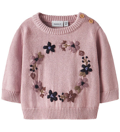 Name It Bluse - Strick - NmfOpair - Brüniert Lilac