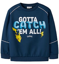 Name It Sweatshirt - NkmSidney - Pokémon - Insignia Blue