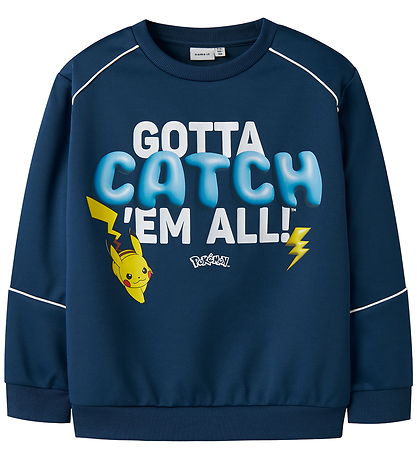 Name It Sweatshirt - NkmSidney - Pokémon - Insignia Blue