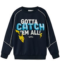 Name It Sweatshirt - NkmSidney - Pokémon - Navy Blazer