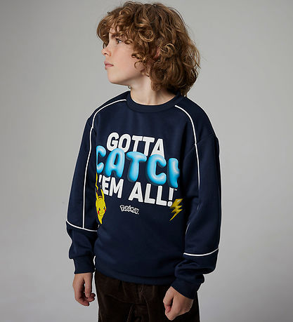 Name It Sweatshirt - NkmSidney - Pokémon - Navy Blazer