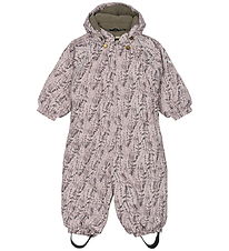 Mikk-Line Skipak - AOP - Floral - Cloud Grijs