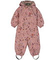 Mikk-Line Schneeanzug - AOP - Floral - Burlwood