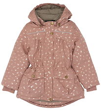 Mikk-Line Úlpa - Pólýester - Burlwood M. Glitter Lauf