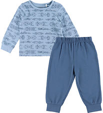 CeLaVi Swimwear - 2 Parts - Ashley Blue w. Racing cars