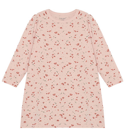 Chemise de Nuit CeLaVi - AOP - Sépia Rose Chemise de Nuit CeLaVi - AOP - Sépia Rose